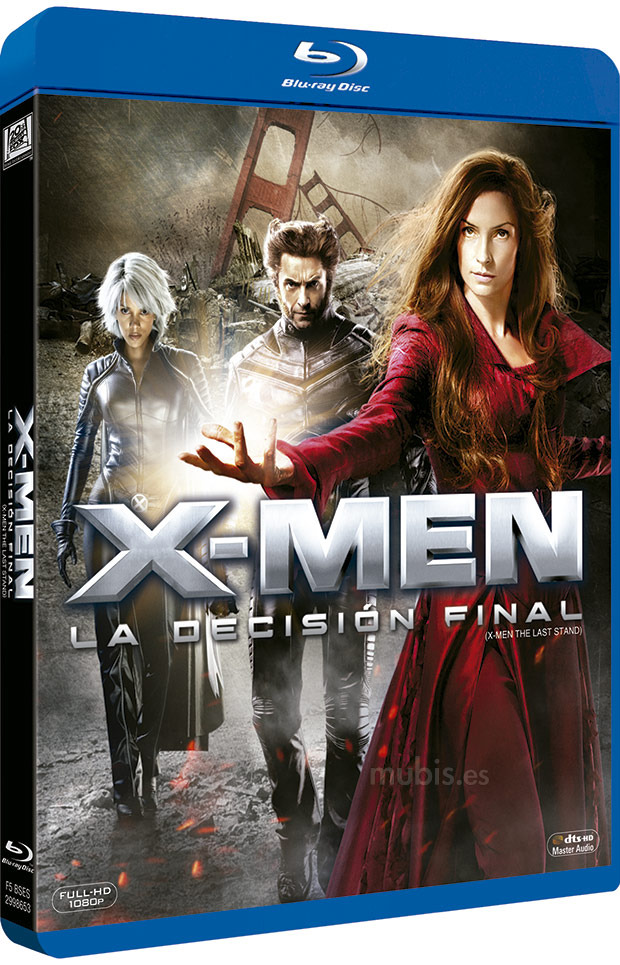 carátula X-Men 3: La Decisión Final Blu-ray 1