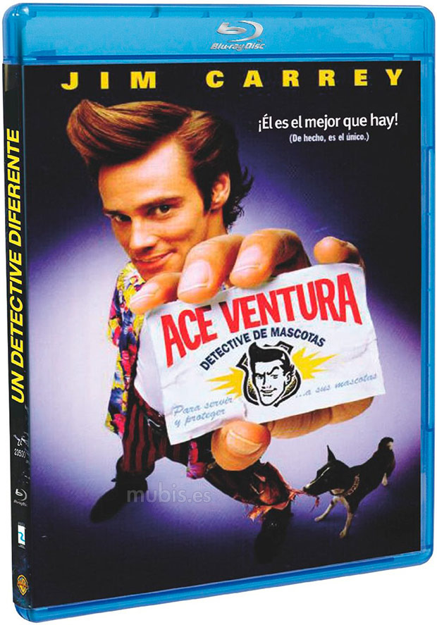 carátula Ace Ventura, Un Detective Diferente Blu-ray 1