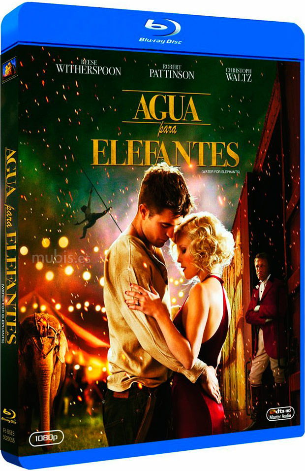 carátula Agua para Elefantes - Edición Sencilla Blu-ray 1