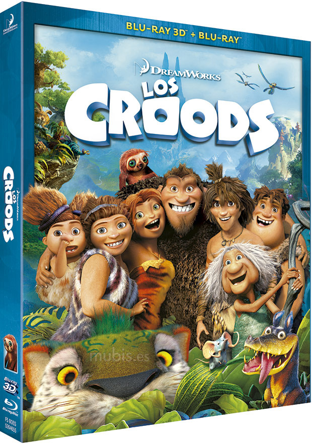Los Croods Blu-ray 3D