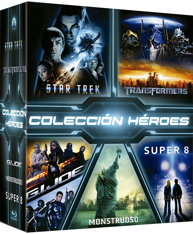 carátula Colección Héroes Blu-ray 1