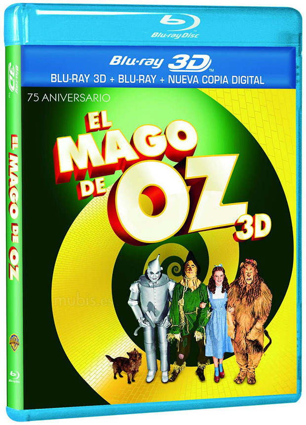 carátula El Mago de Oz - 75 Aniversario Blu-ray 3D 1