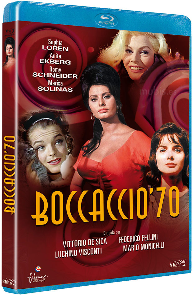 carátula Boccaccio '70 Blu-ray 1
