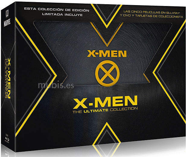 carátula X-Men - The Ultimate Collection Blu-ray 1