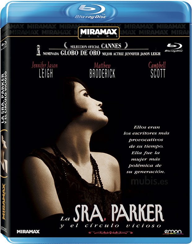 carátula La Sra. Parker y el Círculo Vicioso Blu-ray 1