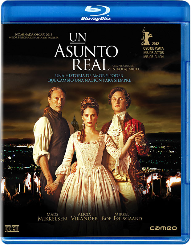carátula Un Asunto Real Blu-ray 1
