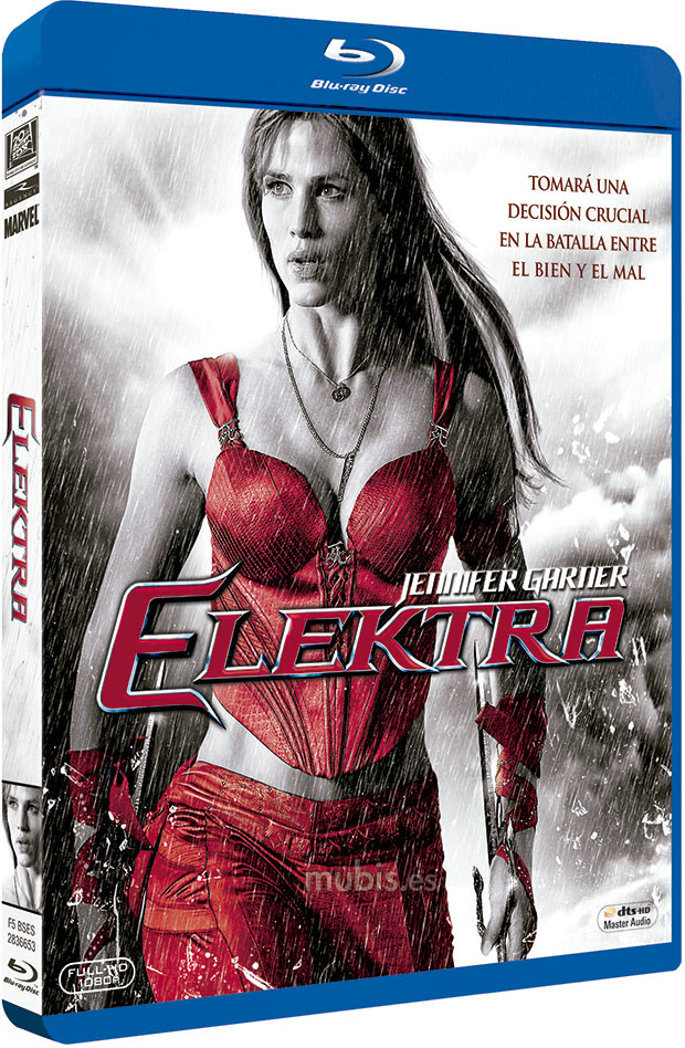 carátula Elektra Blu-ray 0