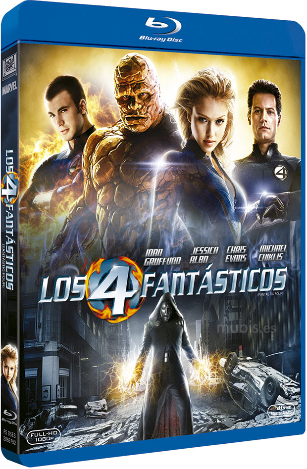 carátula Los 4 Fantásticos Blu-ray 1