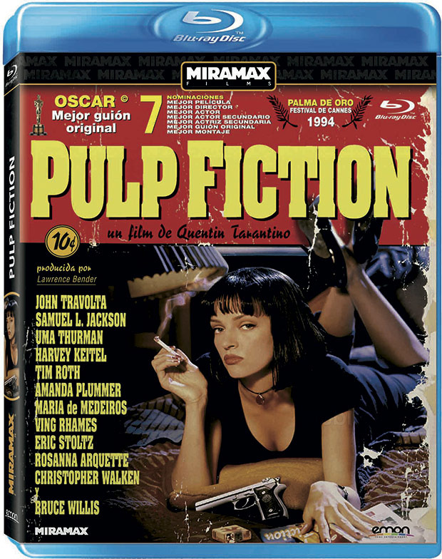 carátula Pulp Fiction Blu-ray 1