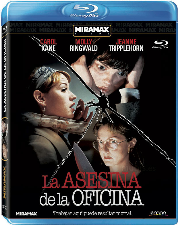 carátula La Asesina de la Oficina Blu-ray 0