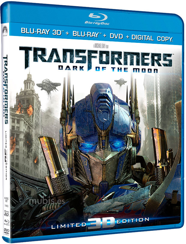 Transformers 3: El Lado Oscuro de la Luna - Edición Exclusiva Blu-ray 3D