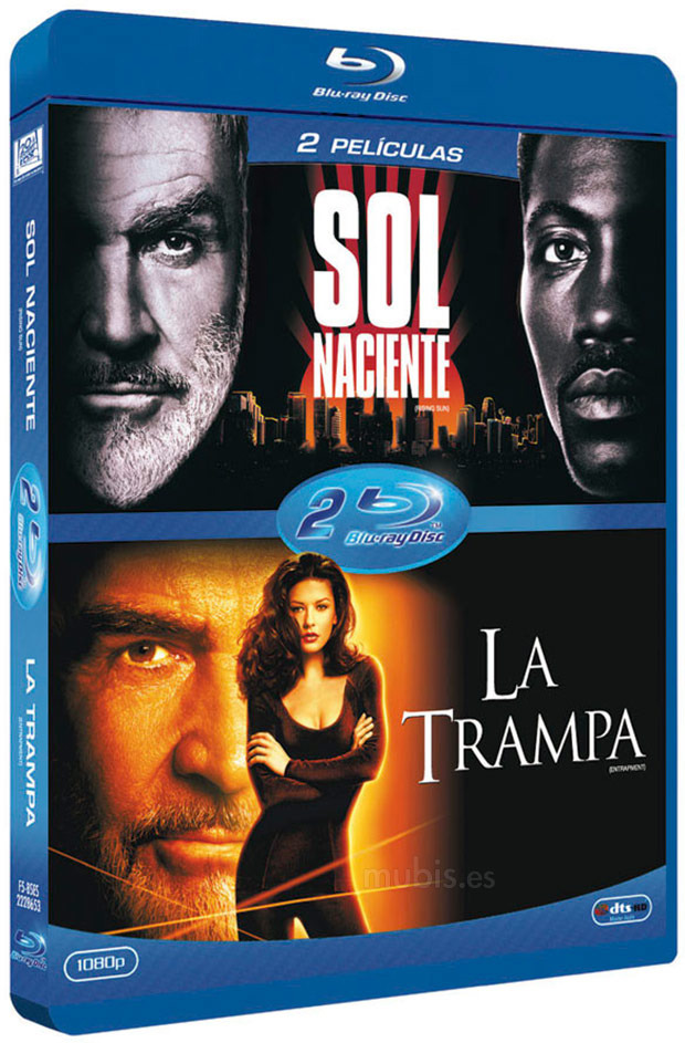 carátula Pack Sol Naciente + La Trampa Blu-ray 0