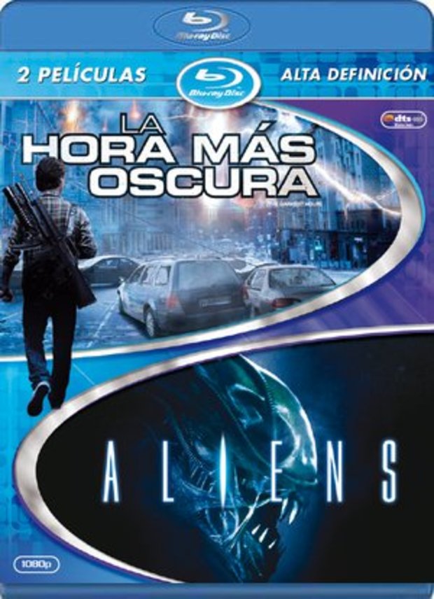 carátula Pack La hora más Oscura + Aliens Blu-ray 1