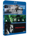 Pack La Hora más Oscura + Alien + Predators Blu-ray