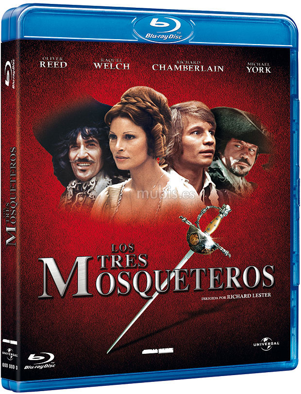carátula Los Tres Mosqueteros Blu-ray 1