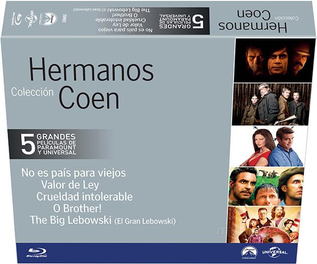 carátula Colección Hermanos Coen Blu-ray 1