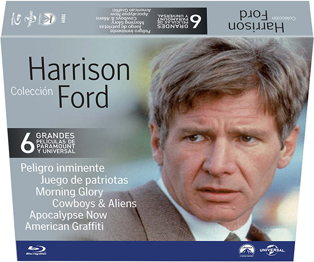carátula Colección Harrisond Ford Blu-ray 1