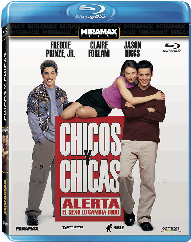 carátula Chicos y Chicas Blu-ray 1