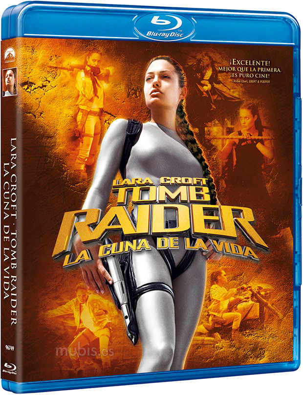 carátula Lara Croft Tomb Raider: La Cuna de la Vida Blu-ray 1
