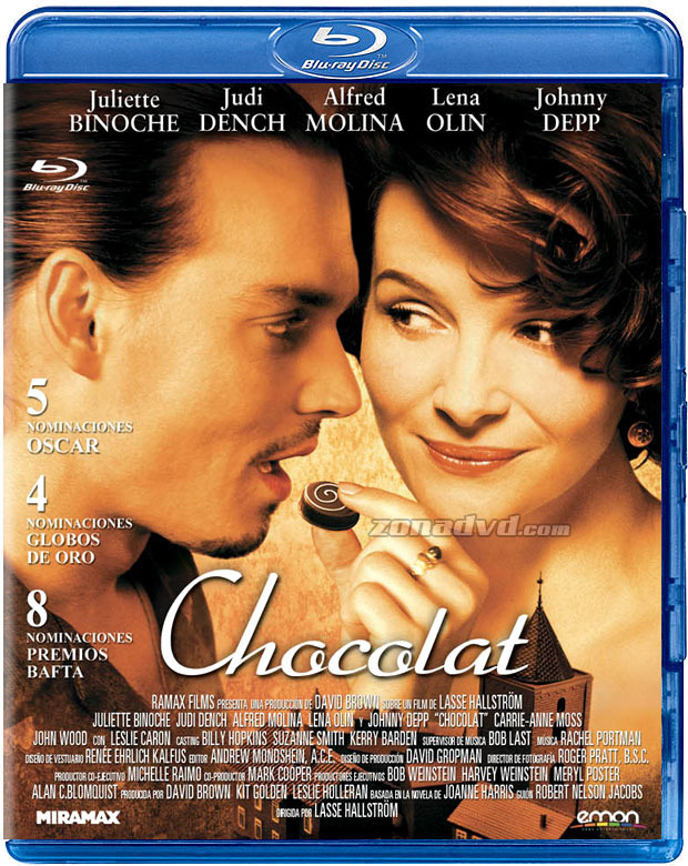 carátula Chocolat Blu-ray 1
