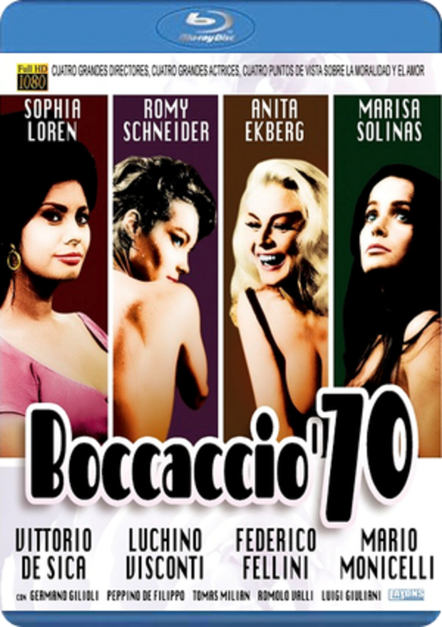 carátula Boccaccio '70 Blu-ray 1
