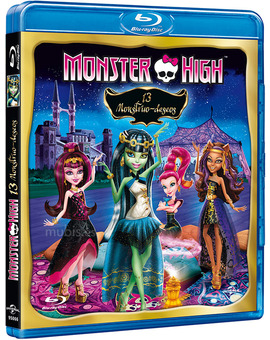 Monster High: 13 Monstruo-Deseos Blu-ray