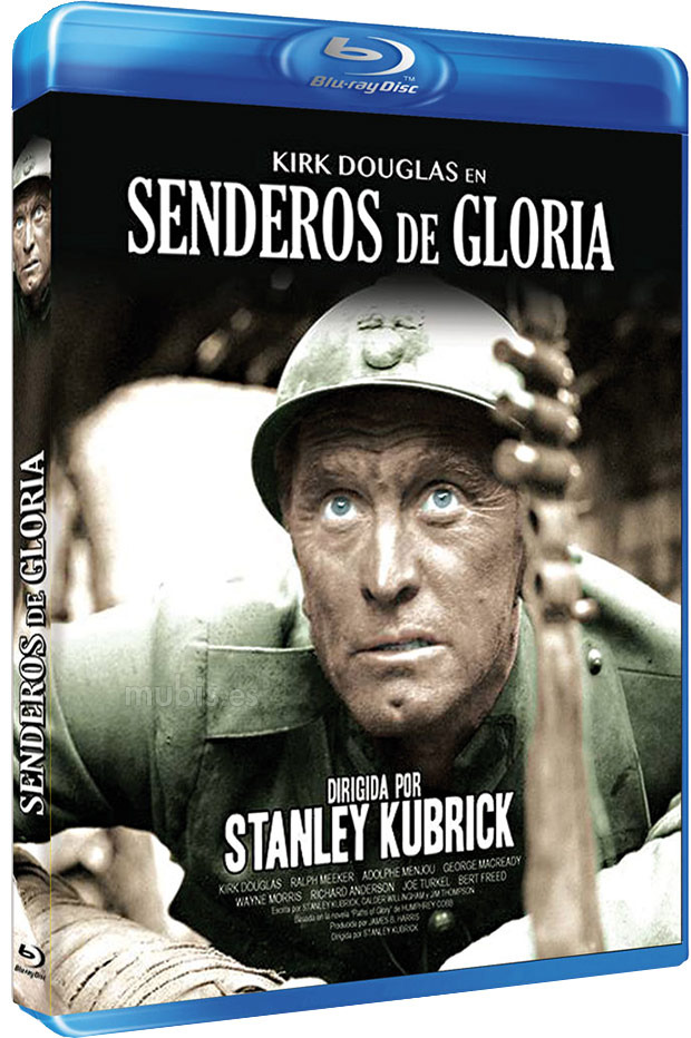 carátula Senderos de Gloria Blu-ray 1