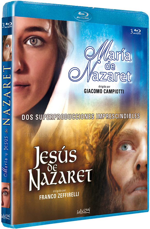 carátula Pack María y Jesús de Nazaret Blu-ray 1