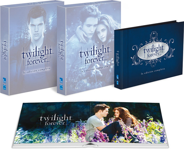 carátula Twilight Forever - La Edición Completa (Saga Crepúsculo) Blu-ray 1