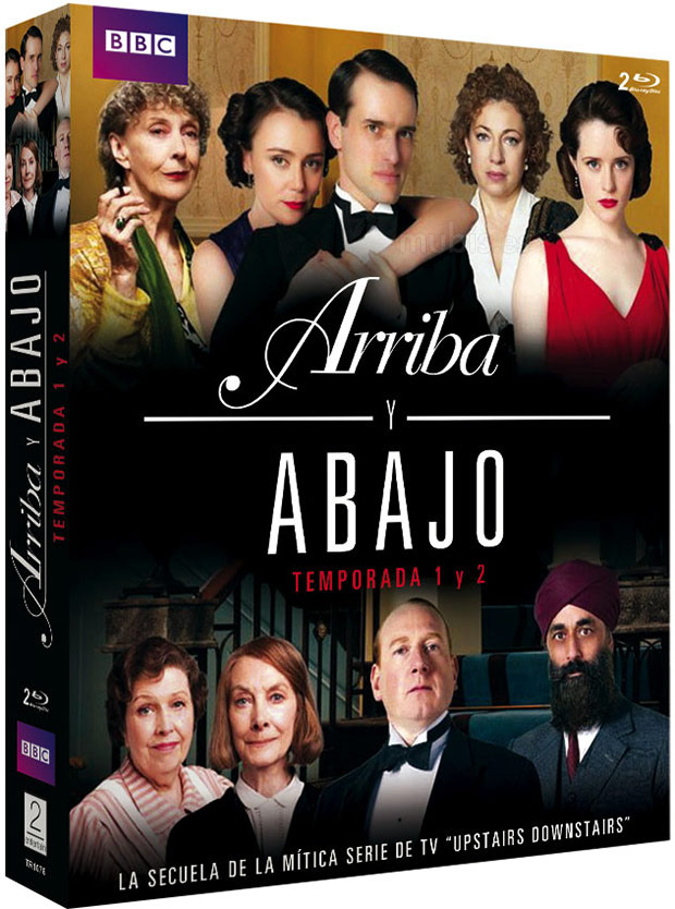 carátula Arriba y Abajo - Temporadas 1 y 2 (La Secuela) Blu-ray 1