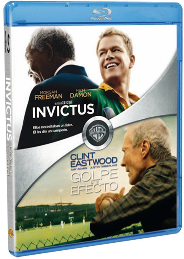 carátula Pack Golpe de Efecto + Invictus Blu-ray 1