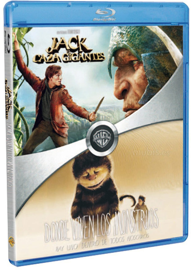 carátula Pack Jack El Caza Gigantes + Donde Viven los Monstruos Blu-ray 1