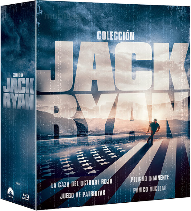carátula Colección Jack Ryan Blu-ray 1