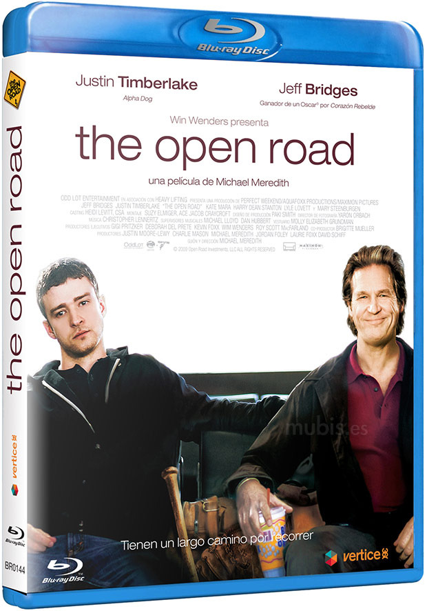 carátula The Open Road Blu-ray 1