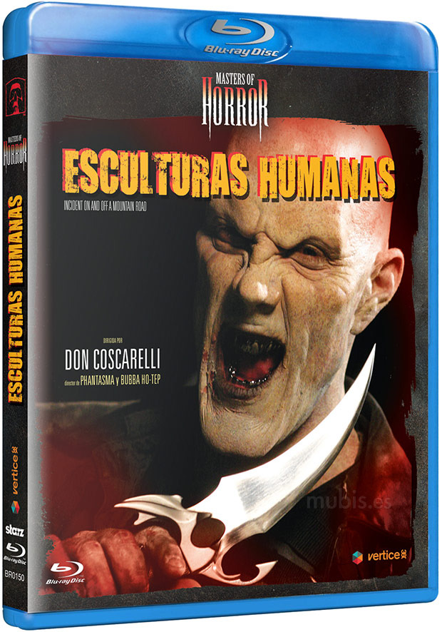 carátula Esculturas Humanas (Masters of Horror) Blu-ray 1