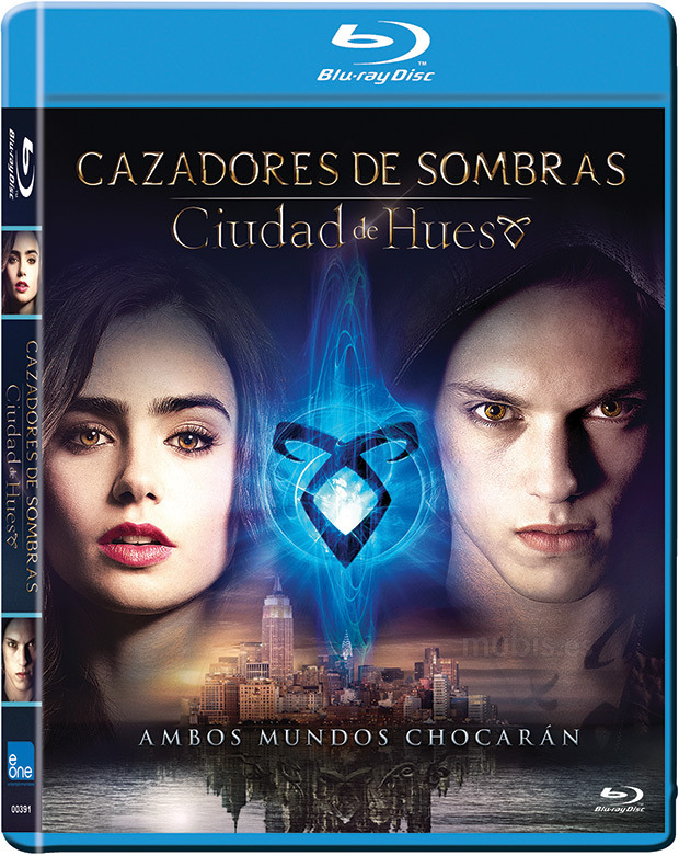 carátula Cazadores de Sombras: Ciudad de Hueso Blu-ray 1