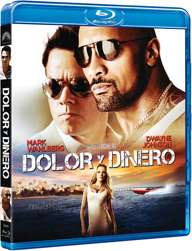 carátula Dolor y Dinero Blu-ray 1