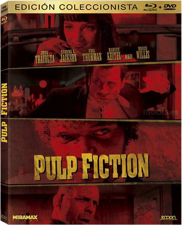 carátula Pulp Fiction - Edición Coleccionista Blu-ray 1