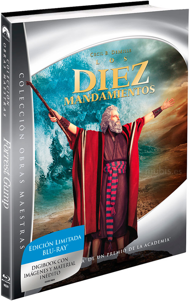 carátula Los Diez Mandamientos (Digibook) Blu-ray 1
