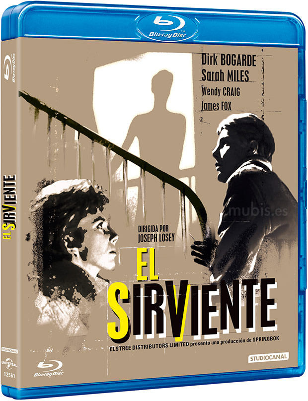 carátula El Sirviente Blu-ray 1
