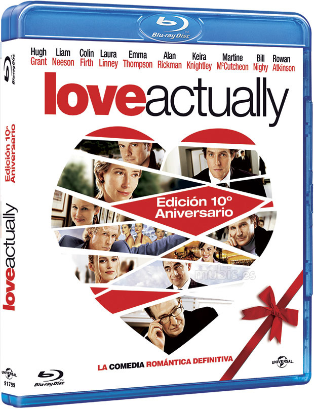 carátula Love Actually - Edición 10º Aniversario Blu-ray 1