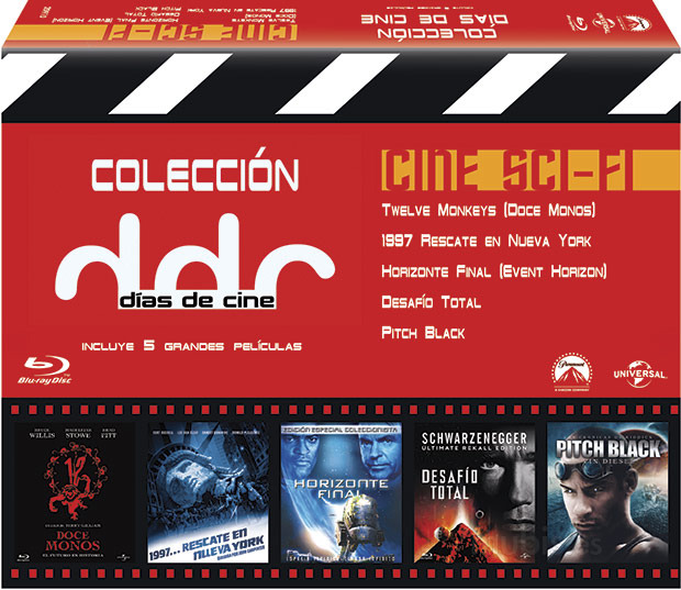 carátula Cine Sci-Fi (Colección Días de Cine) Blu-ray 1