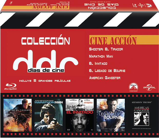 carátula Cine Acción (Colección Días de Cine) Blu-ray 1