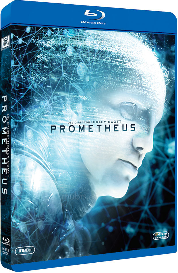 carátula Prometheus - Edición Sencilla Blu-ray 1