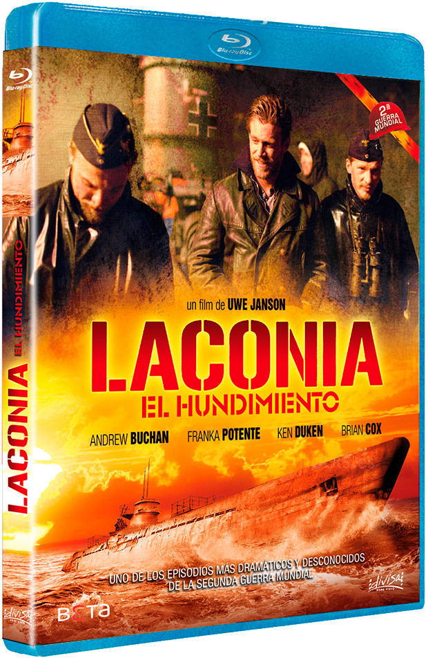 carátula Laconia, el Hundimiento Blu-ray 1