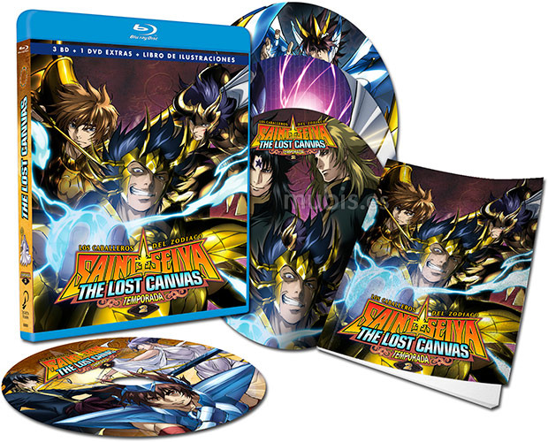 Los Caballeros del Zodiaco (Saint Seiya) - The Lost Canvas - Temporada 2 Blu-ray