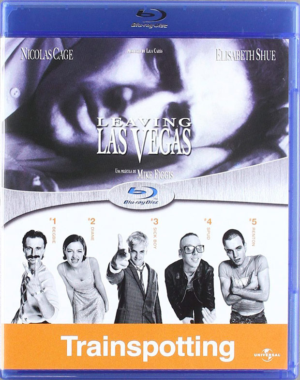 carátula Pack Leaving Las Vegas + Trainspotting Blu-ray 0