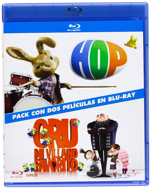 carátula Pack Hop + Gru, Mi Villano Favorito Blu-ray 1