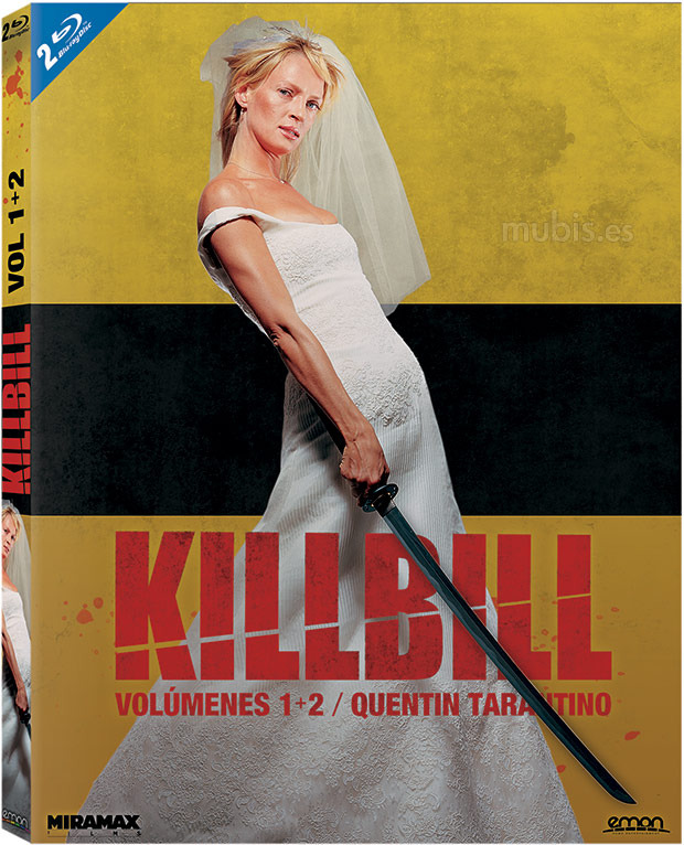carátula Kill Bill - Volumen 1 y 2 (Edición Coleccionista) Blu-ray 1