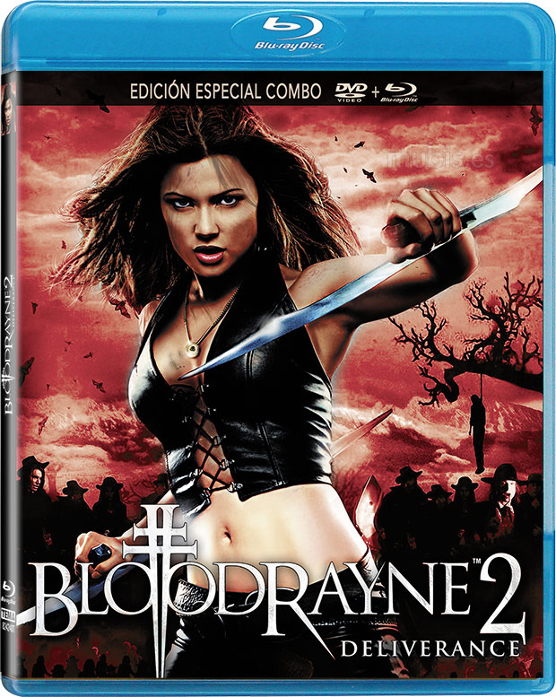 carátula BloodRayne 2: Deliverance (Combo Blu-ray + DVD) Blu-ray 1